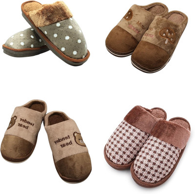 Mahi Enterprises Men Flip Flops(Brown, Brown, Beige, Brown , 10)