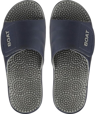 GOKIK Men Slides(Blue , 8)