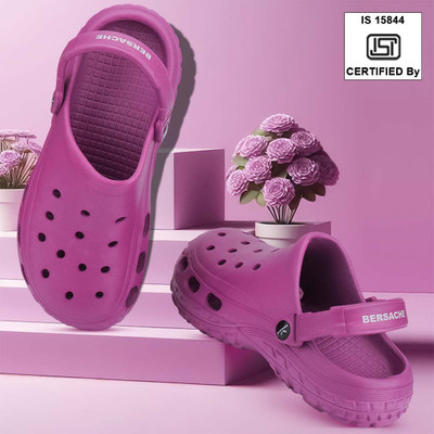 BERSACHE Women Wedges(Purple , 4)