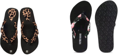 BOOMBEAUTY Women Slides(Multicolor , 7)