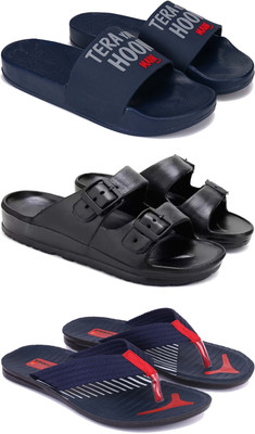 Pennen Men Flip Flops(Multicolor , 6)