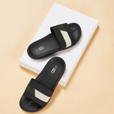 Ajile By Pantaloons Men Slides(Black , 6)