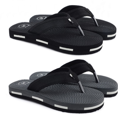 Vokline Men Slippers(Multicolor , 6)