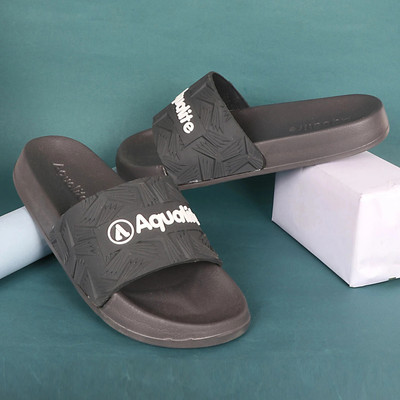 Aqualite Men Slides(Grey , 6)