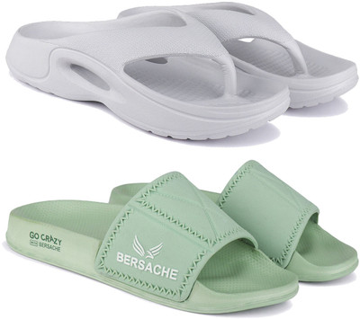 BERSACHE Men Slides(Multicolor , 10)