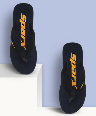 Sparx Men SFG-23 Flip Flops(Blue, Yellow , 6 UK/India)