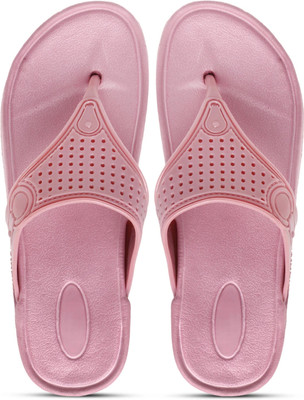 TAFFRAL Women Trending Stylish Lightweight Comfort Slipper Flip Flops(Purple , 7)