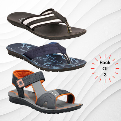 Genial Men Slides(Multicolor , 7)