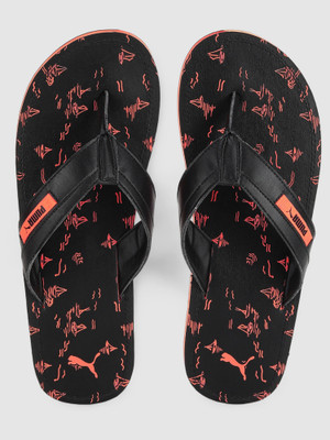 PUMA Men Slippers(Black , 8)