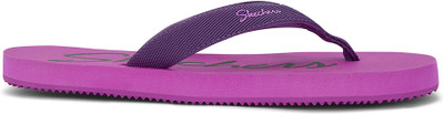 Skechers Women Flip Flops(Pink , 6)