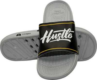 11caps Men Slides(Grey , 7)