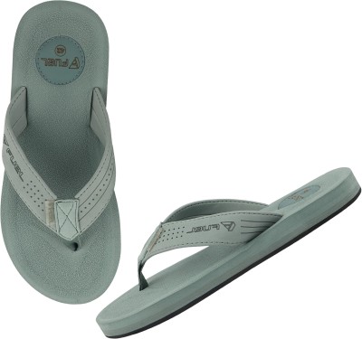 FUEL Men Flip Flops(Green , 7)