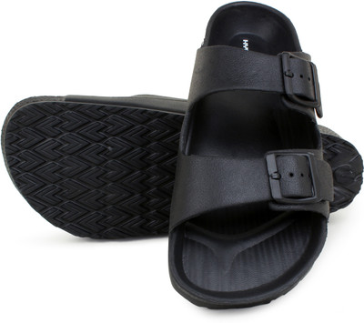 Hygear Men Sandals(Black , 6)