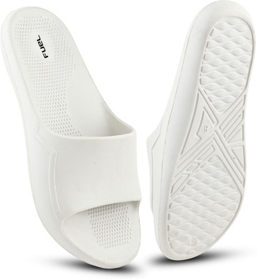 FUEL Men Slides(White , 6)