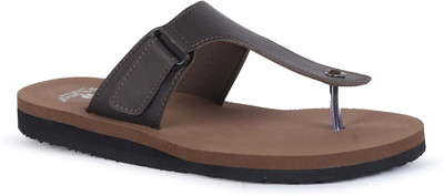 DR STTEP Men Orthopedic Slippers for Men Comfort Fit Soft Cushion Lightweight Slippers(Brown , 10)