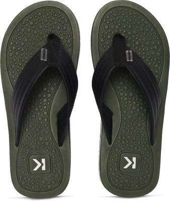 Paragon Men Eeken EFBGO2410S Stylish Lightweight Washable Durable Trendy Casual Slippers(Black 7)