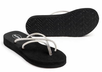 ZIPTON Women Flip Flops(Multicolor , 5)