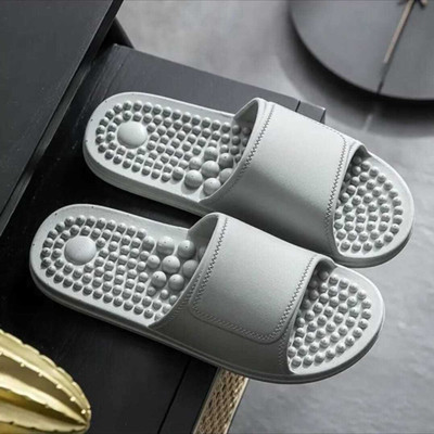Shozie Boys & Girls Slip On Slipper Flip Flop(Grey ,)