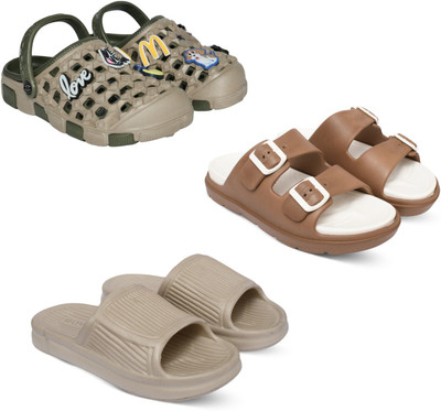 Acorn Men Slides(Multicolor , 7)