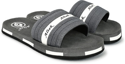 Altek Men Slides(Grey , 8)