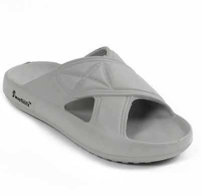 Smoothlite Men Slippers(Grey , 10)