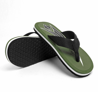 KETIKOE Men Flip Flops(Green , 8)