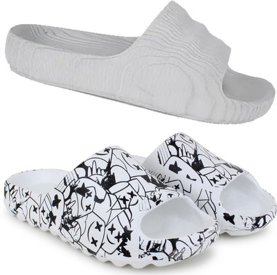 Pampy Angel Men Slides(Multicolor , 6)