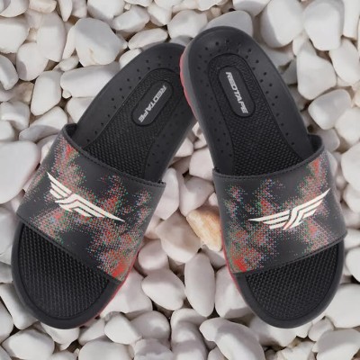 Red Tape Men Slides(Multicolor , 8)