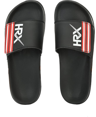 HRX by Hrithik Roshan Men Slides(Black , 8)