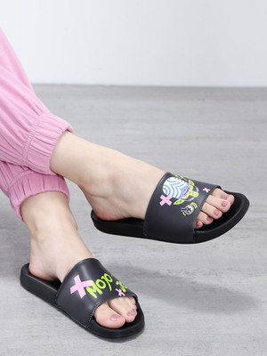 Kook N Keech Women Flip Flops(Green , 5)