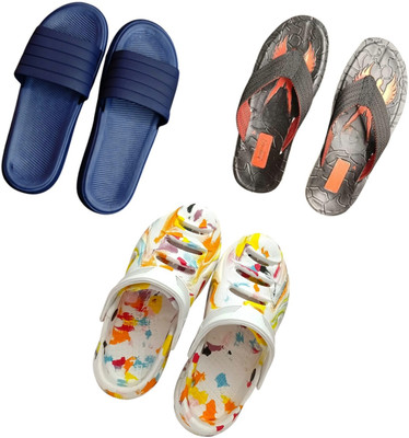 BLIBBERS Men Slippers(Multicolor , 7)