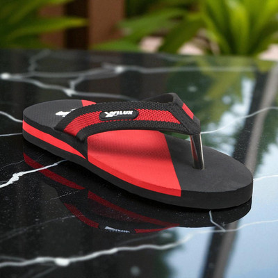 Hilux Men Slippers(Red , 8)
