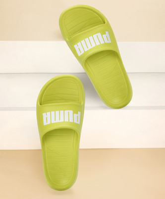 PUMA Men Slides(Green , 7)