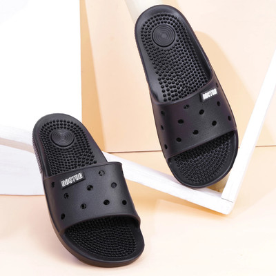 DOCTOR EXTRA SOFT Men Slides(Black , 7)
