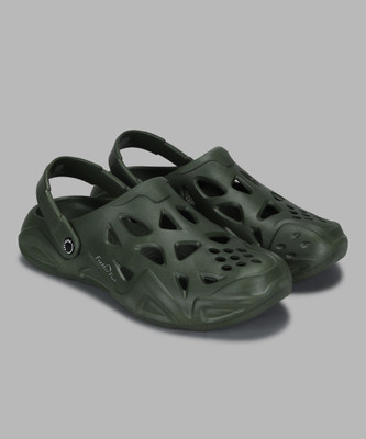 WOODLAND Men Flip Flops(Olive , 7)