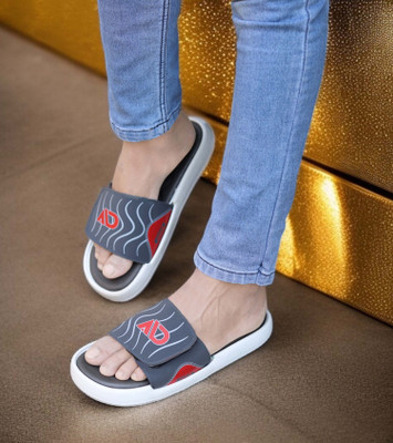 aadi Men Slides(Grey , 7)