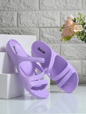 DOCTOR HEALTH Women NewlyLaunch|Classic Ultra Soft|Cushion|Comfortable|Premium|Stylish|Women Sandals Flip Flops(Purple , 6)