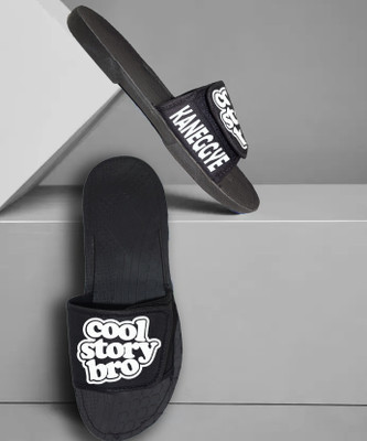 Kzaara Men Slides(White , 9)