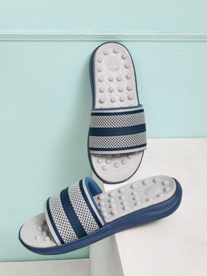 Impakto by Ajanta Men Slides(Blue , 6)