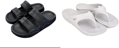 Urban Yug Men Slippers(Multicolor , 10)