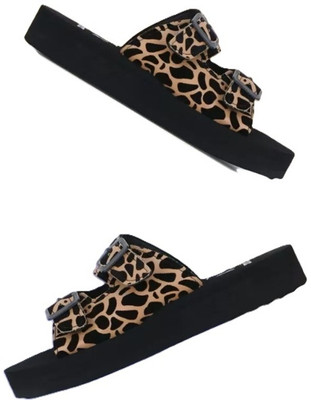 JMPWSPORT Women Wedges(Black , 4)