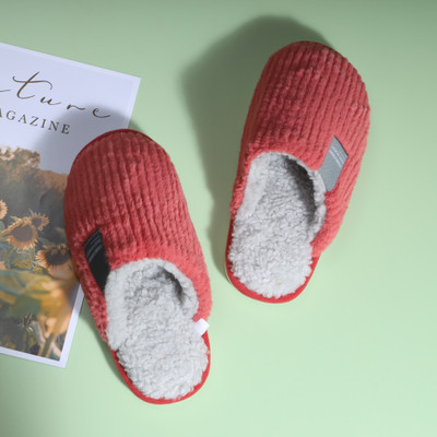 Glitchez Women Slippers(Red , 6)