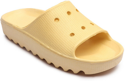 Ambit Men Slides(Yellow , 8)