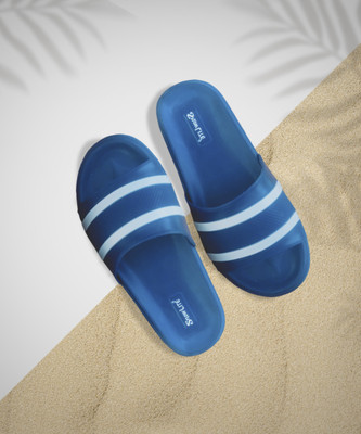 Snowlite Men Slides(Blue , 10)