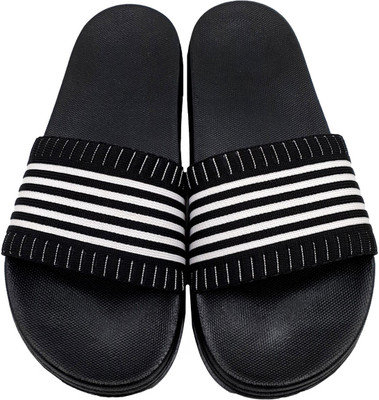 Pampy Angel Men Slides(Black , 9)