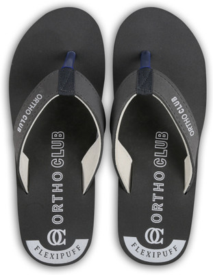 house of common Men Slippers(Grey , 8)