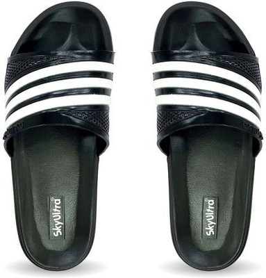 Skyultra Men Slides(Black , 6)