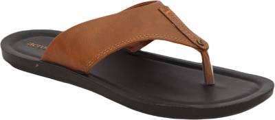 aerowalk Men Flip Flops(Tan , 10)