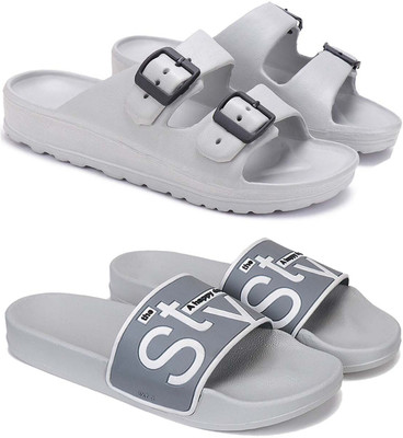 ORICUM Men Slides(Multicolor , 8)