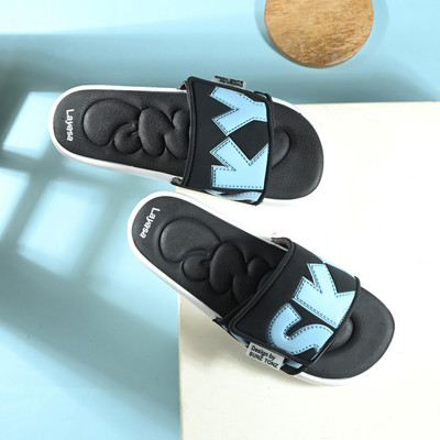Layasa Men Slippers(Blue , 9)